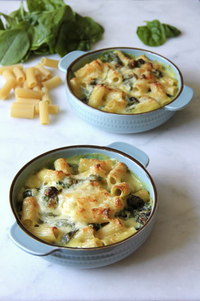 Spinach Macaroni Cheese