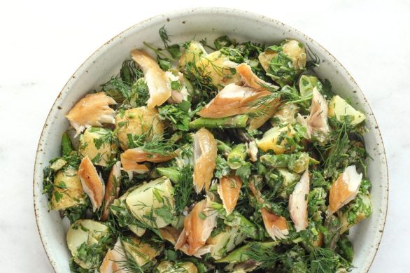 Smoked Mackerel Potato Salad